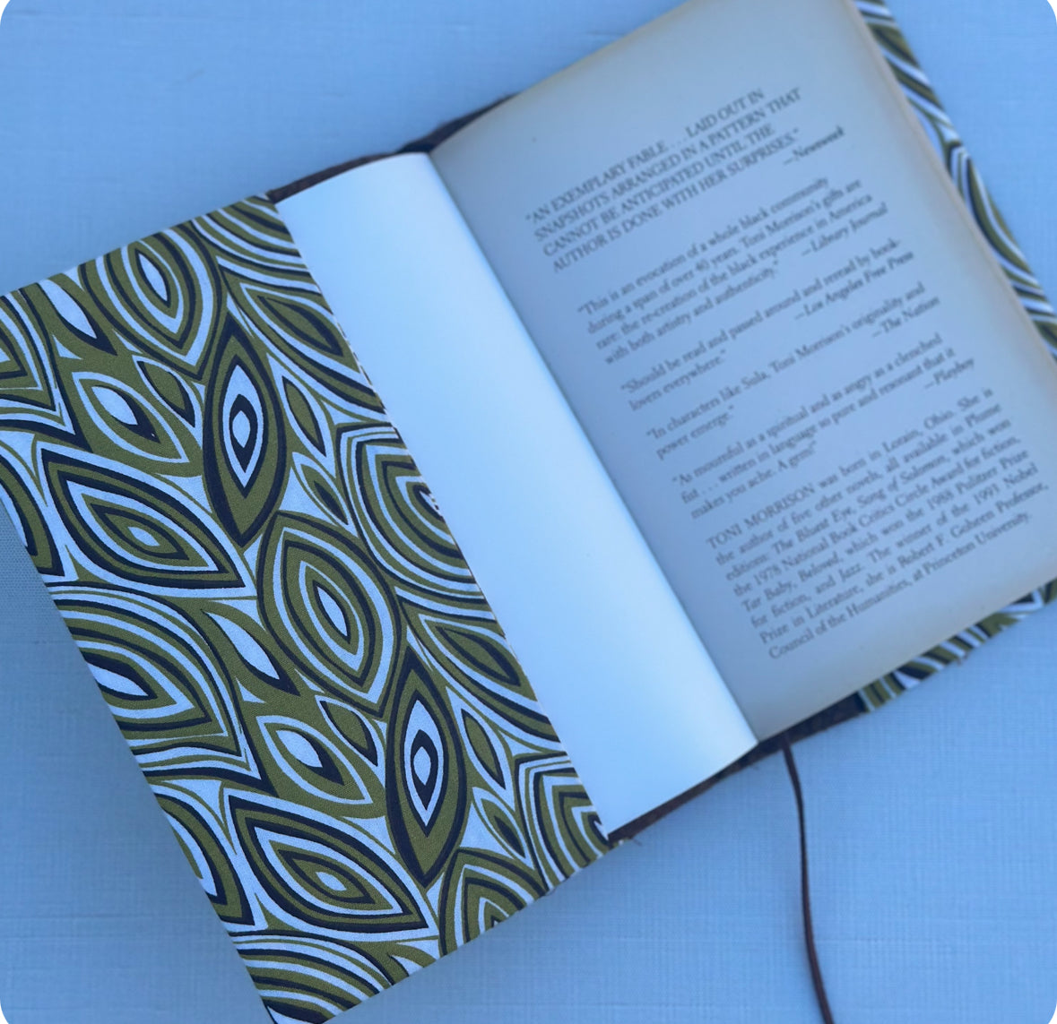 Naturally Fabric Book Cover