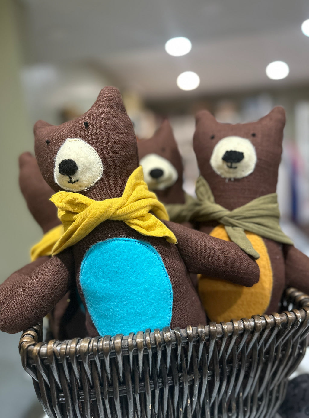 The Classic Chocolate Bear Handmade Plushie