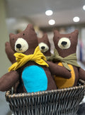 The Classic Chocolate Bear Handmade Plushie