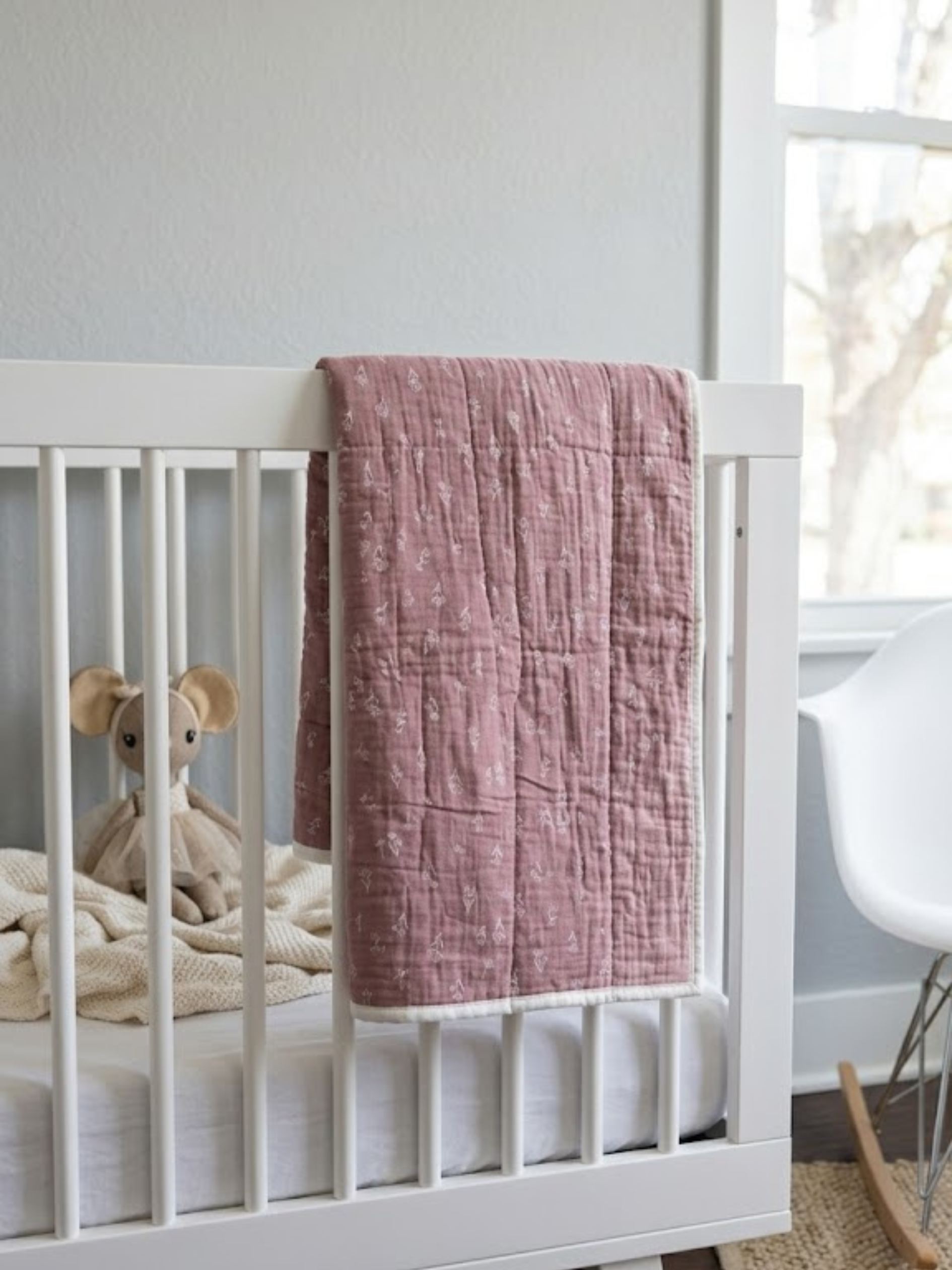 The Mauve Petal Blanket