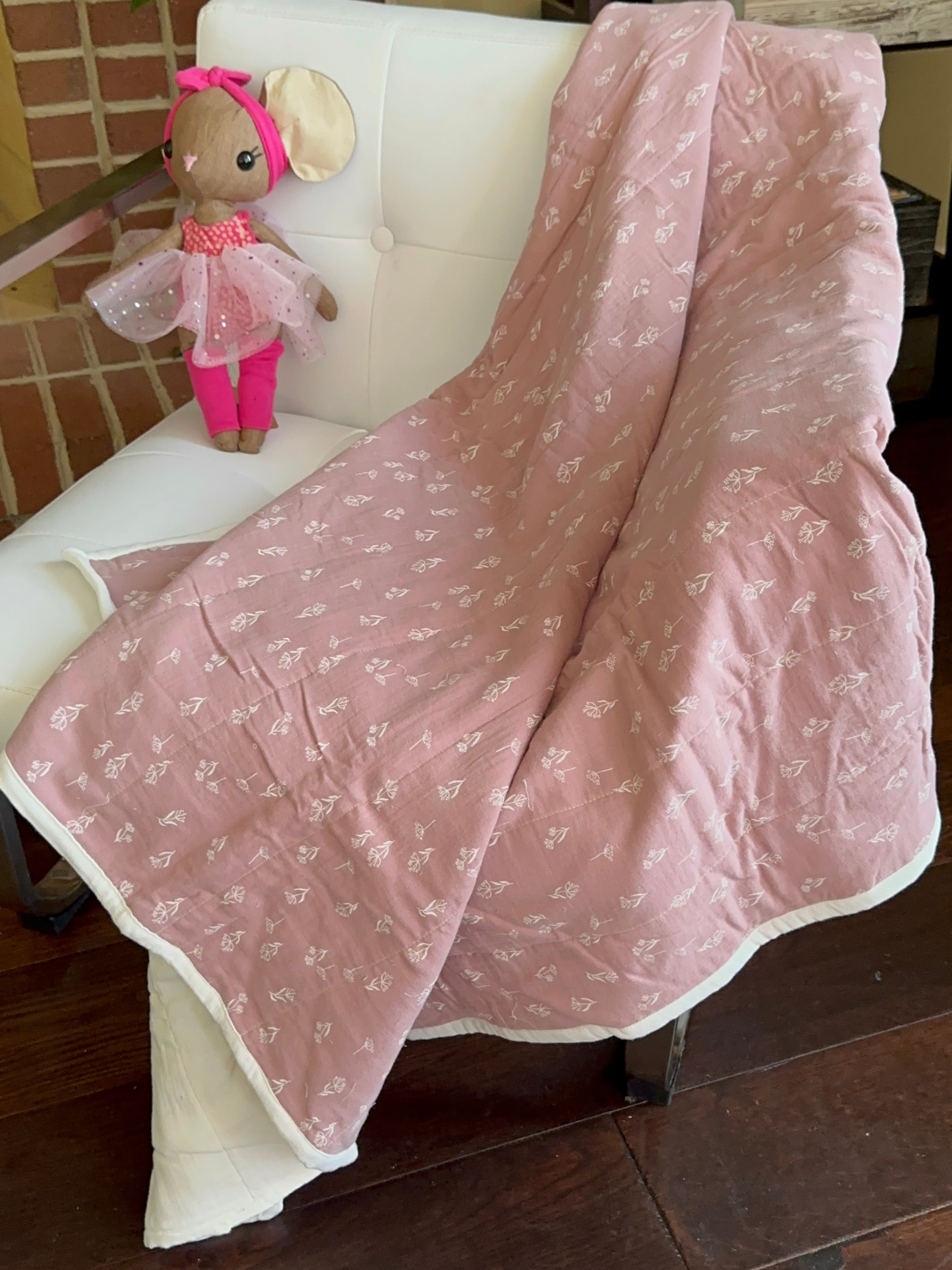 The Mauve Petal Blanket