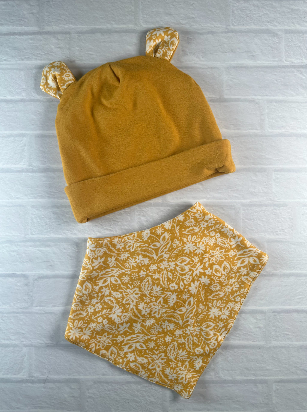 Baby Bear Hat Mustard