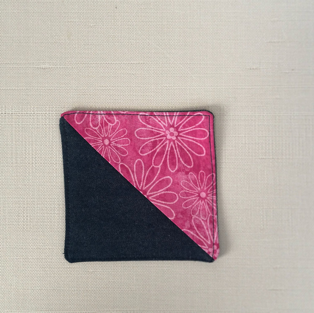 Pink Petals Corner Bookmark